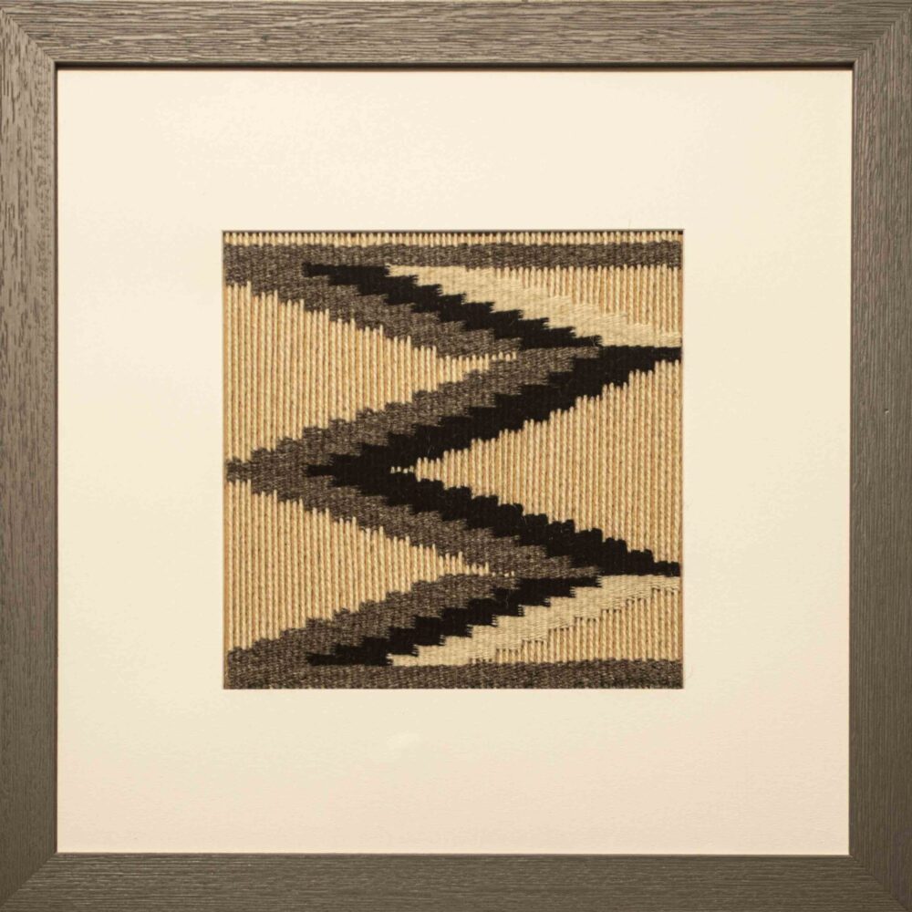 Framed Textile Square